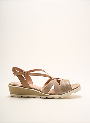Sandales/Nu pieds beige VITULLI & CO pour femme