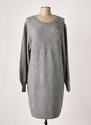 Robe pull gris DEELUXE pour femme