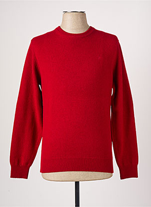 Pull rouge HACKETT pour homme